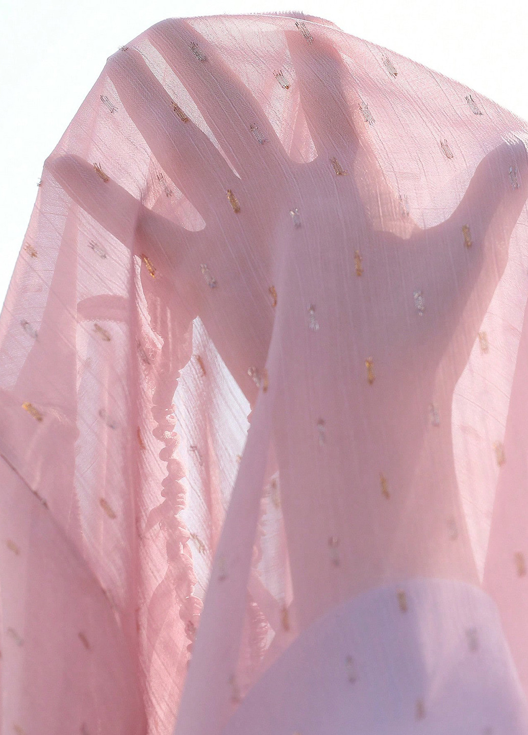 Светло-розовая блуза SHEIN