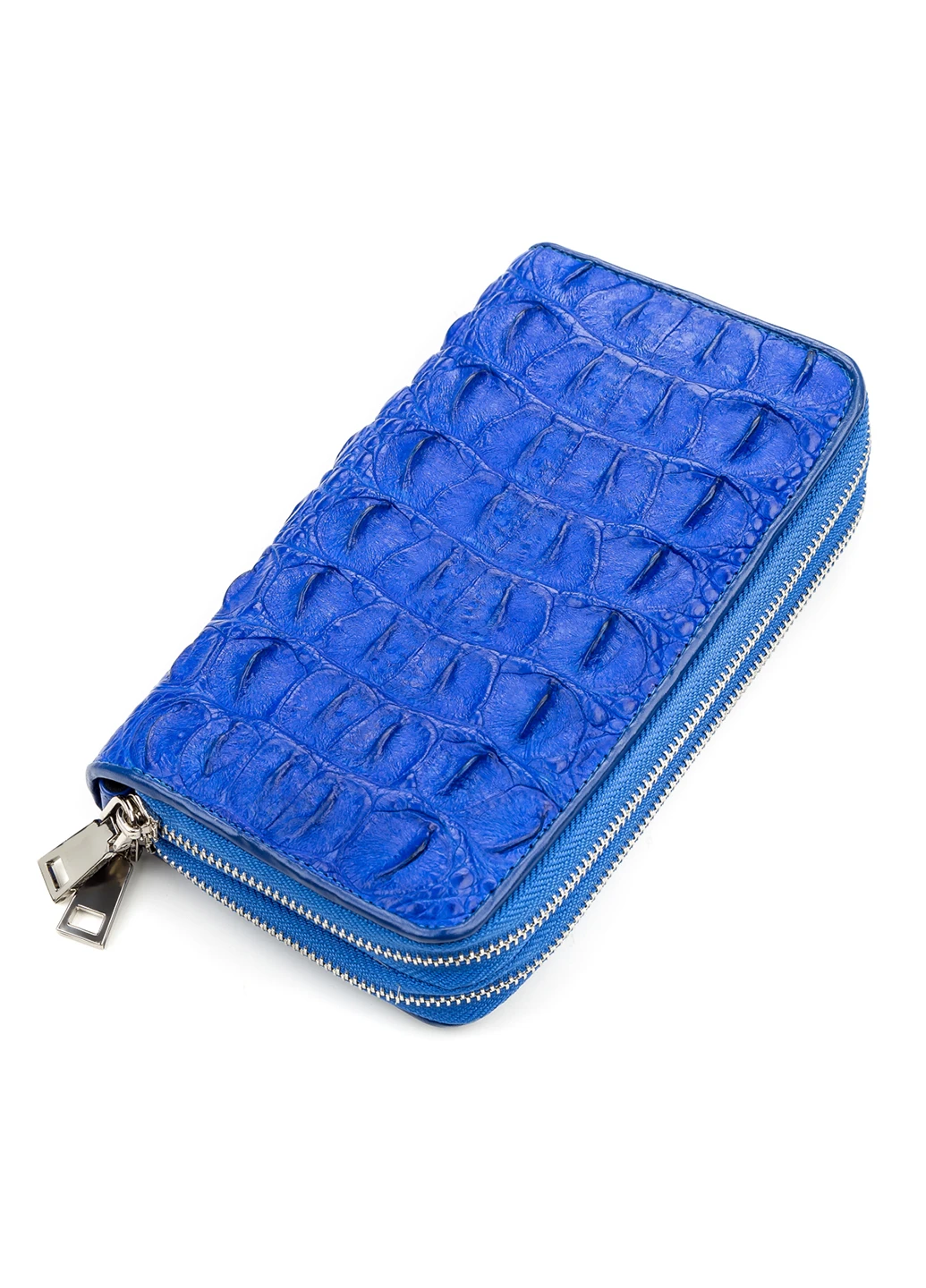 Жіночий шкіряний гаманець-клатч 20х11,5 см Crocodile leather (252128299)