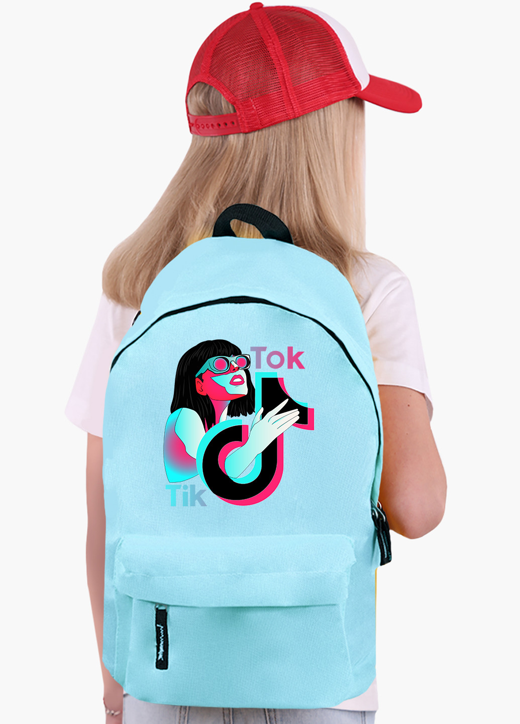 Детский рюкзак ТикТок (TikTok) (9263-1647) MobiPrint (217075140)
