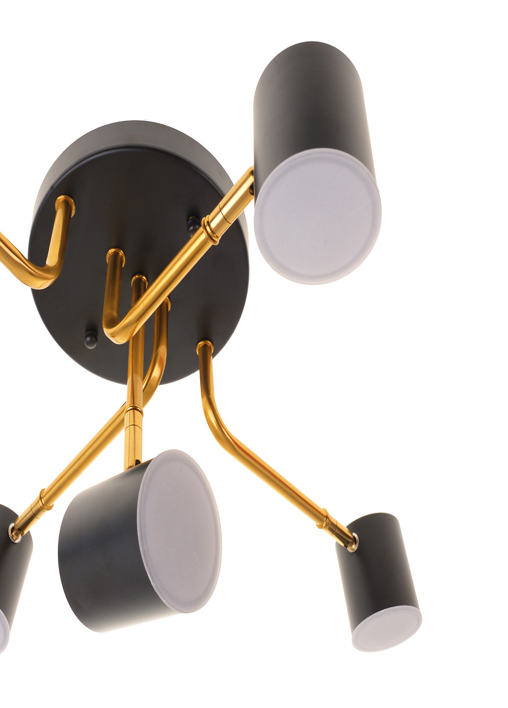 Світлодіодна люстра BR-01 638C/5 LED 30W BK/G Brille (251891745)