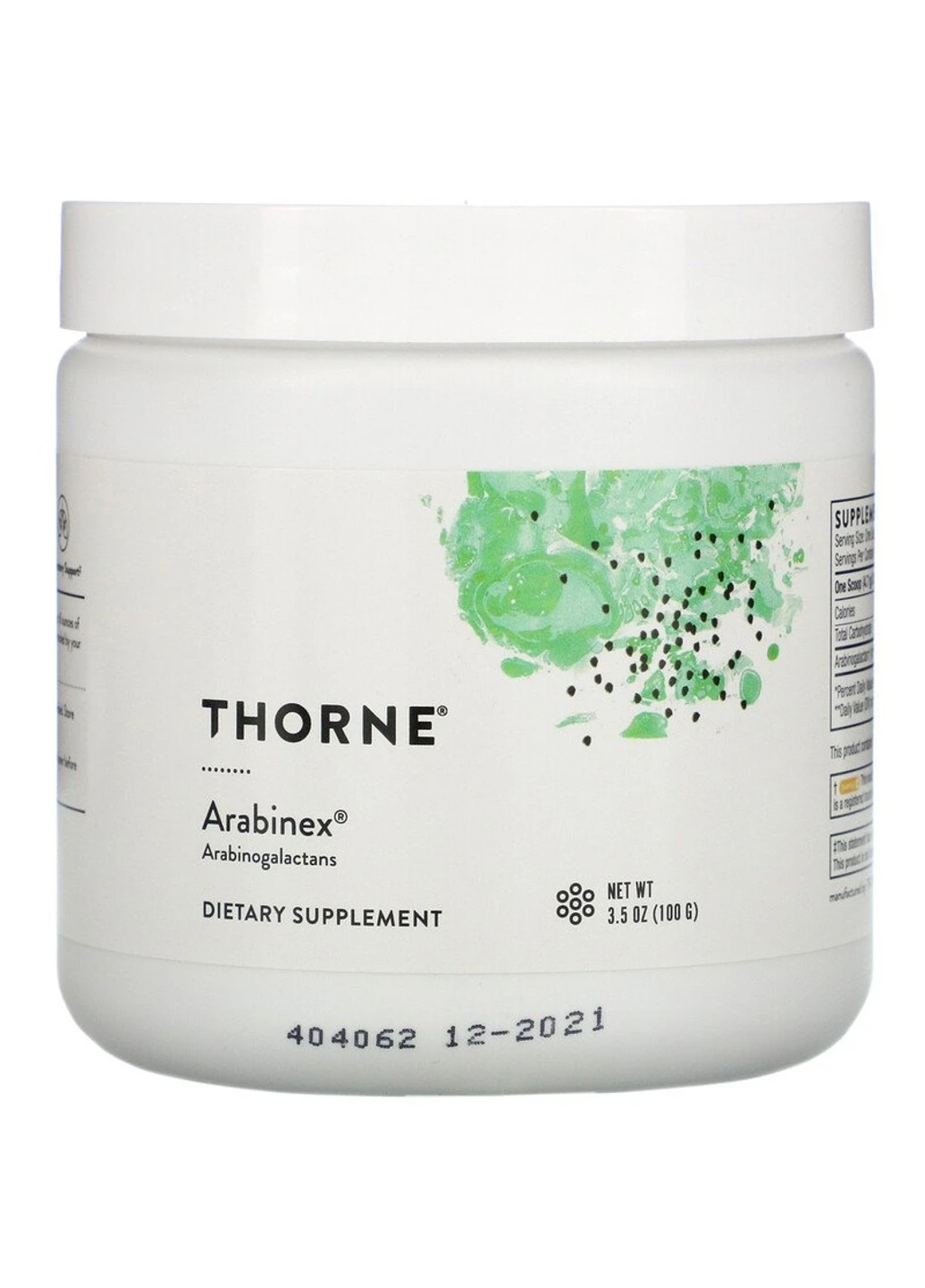 Пребіотик Арабінекс, Arabinex,, 100 г (3,5 унції) Thorne Research (255408252)