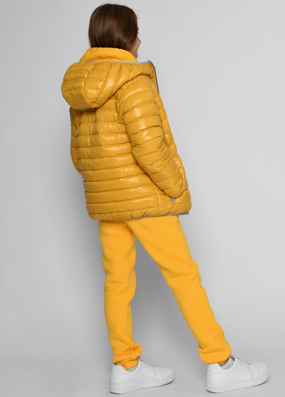 Желтая демисезонная детская демисезонная куртка X-Woyz