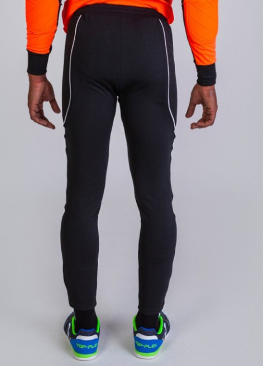 Черные спортивные демисезонные зауженные брюки Joma