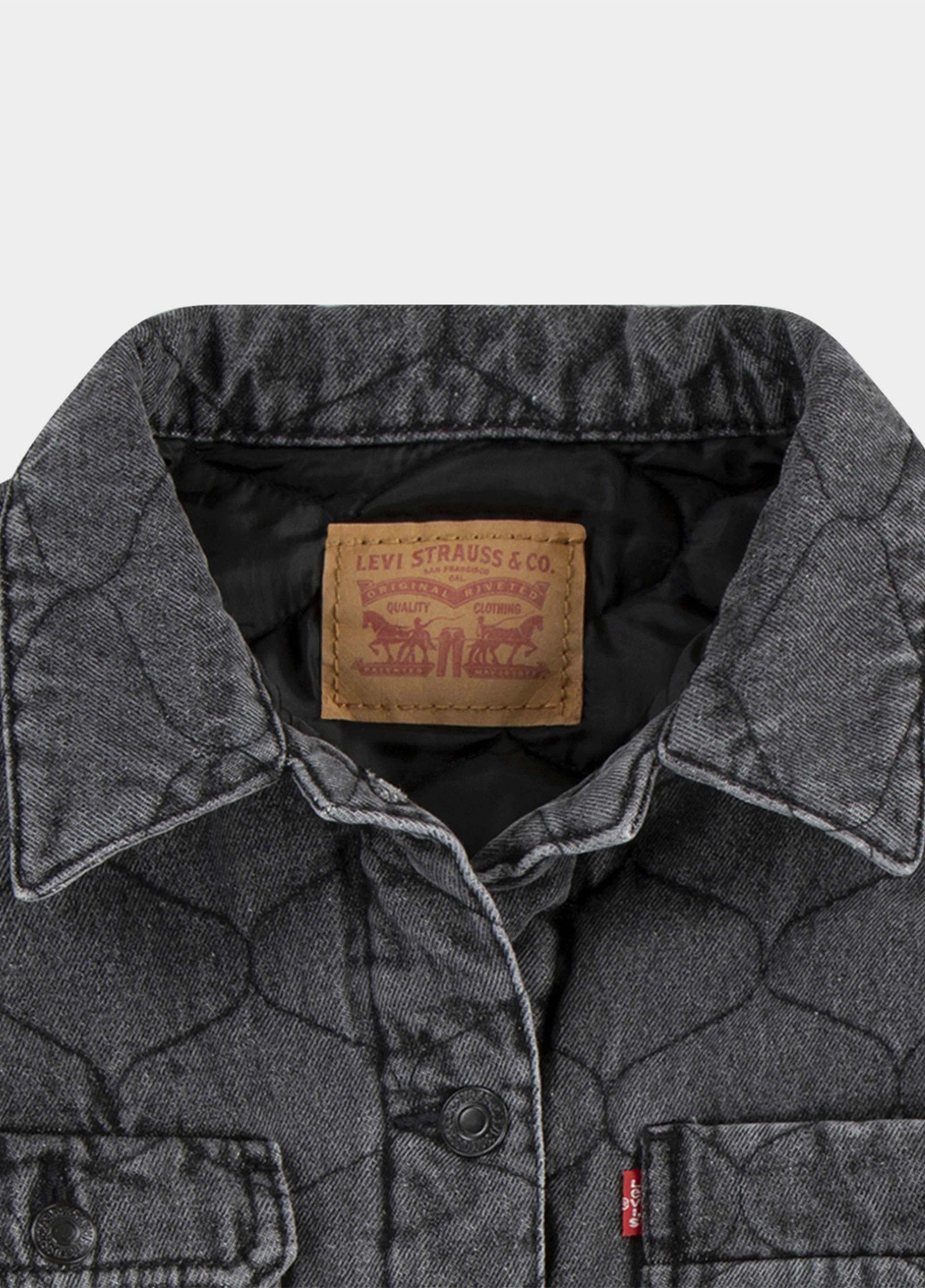 Сіра демісезонна куртка Levi's