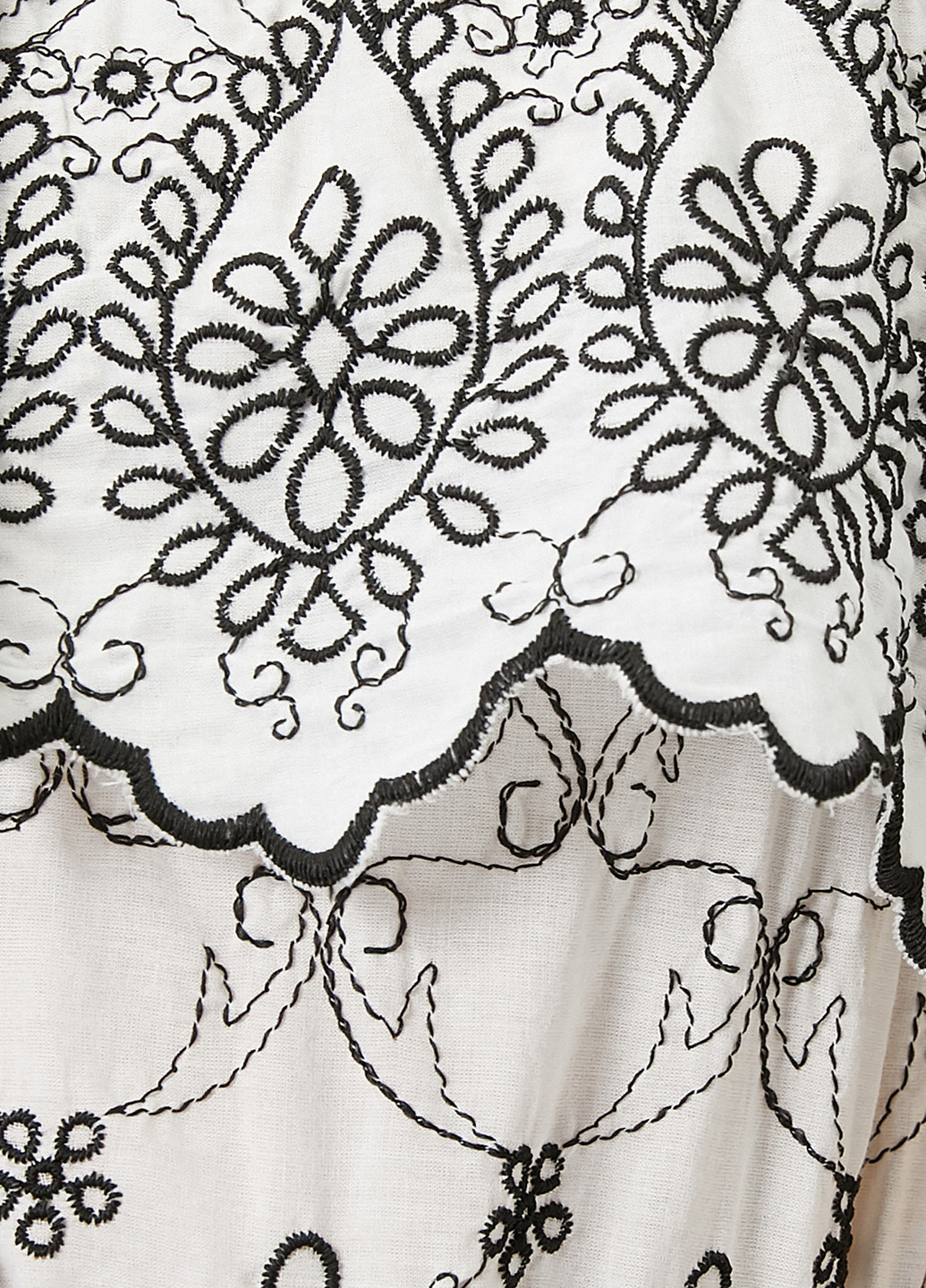 Білий кежуал сукня KOTON з орнаментом