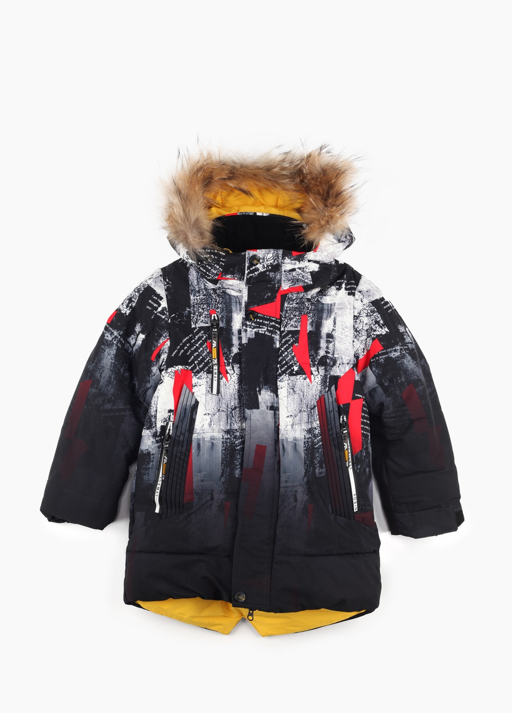 Червона зимня куртка Snowgenius