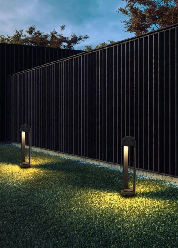 Уличный фонарь LED садовопарковый наземный IP54 PL21/30 13W Brille - (253861057)