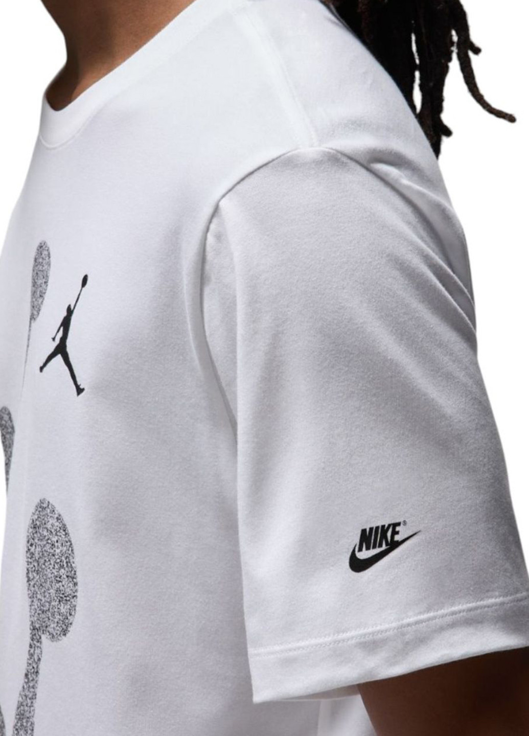 Белая футболка fn6025-100 Jordan BRAND SS HBR CREW