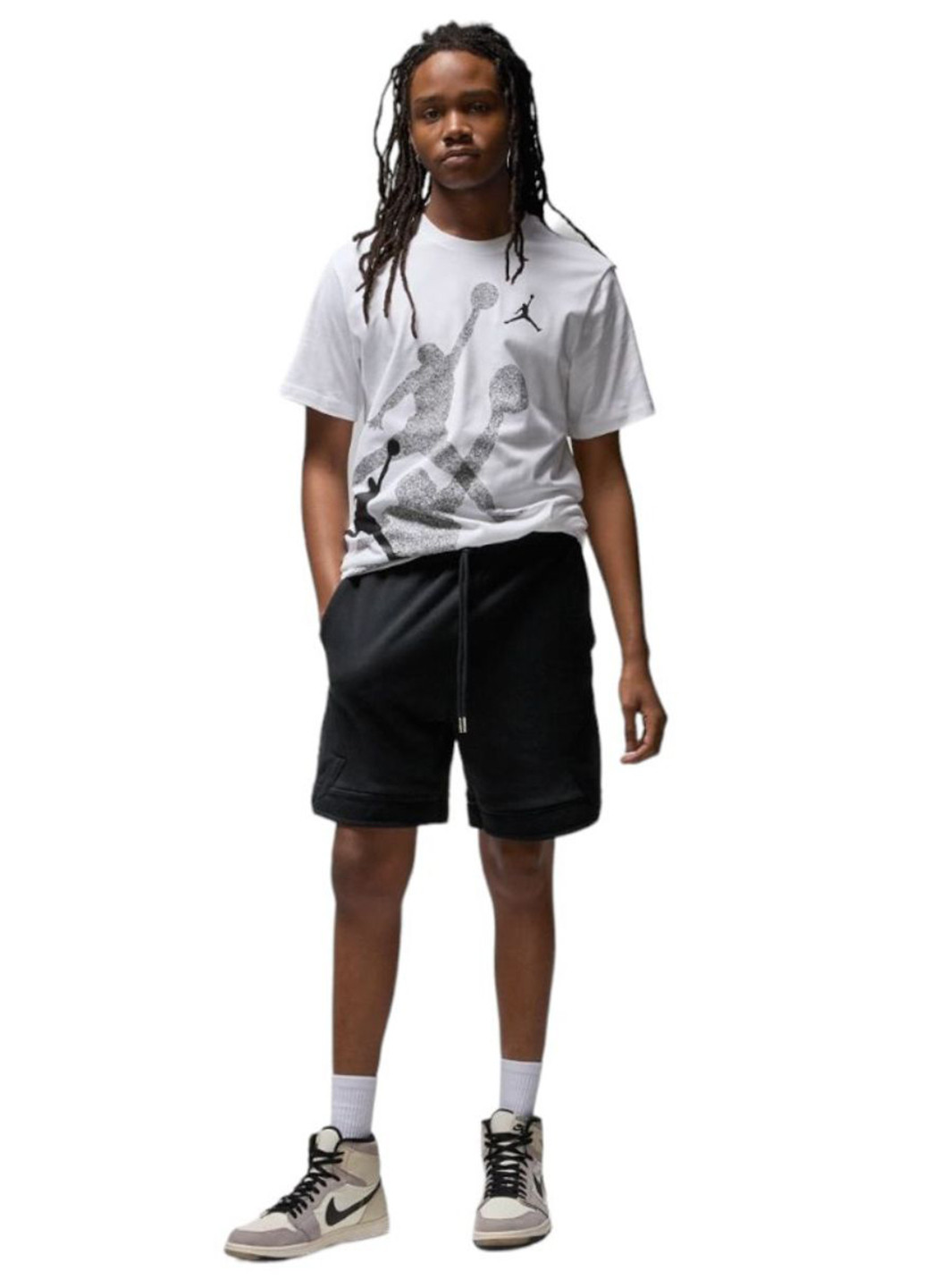 Белая футболка fn6025-100 Jordan BRAND SS HBR CREW