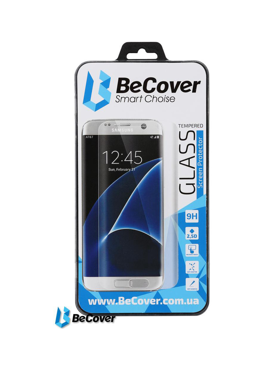 Защитное стекло BeCover для honor 7a pro black (702450) (140274210)