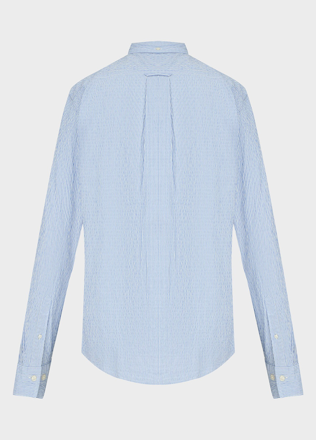 Голубой классическая, кэжуал рубашка в полоску Gant