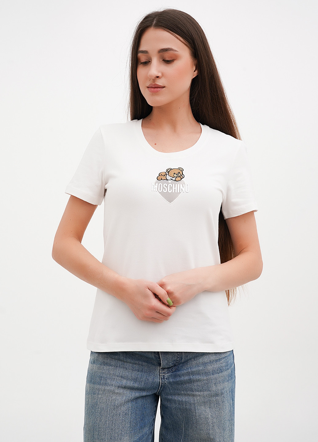 Футболка Moschino - (325696887)