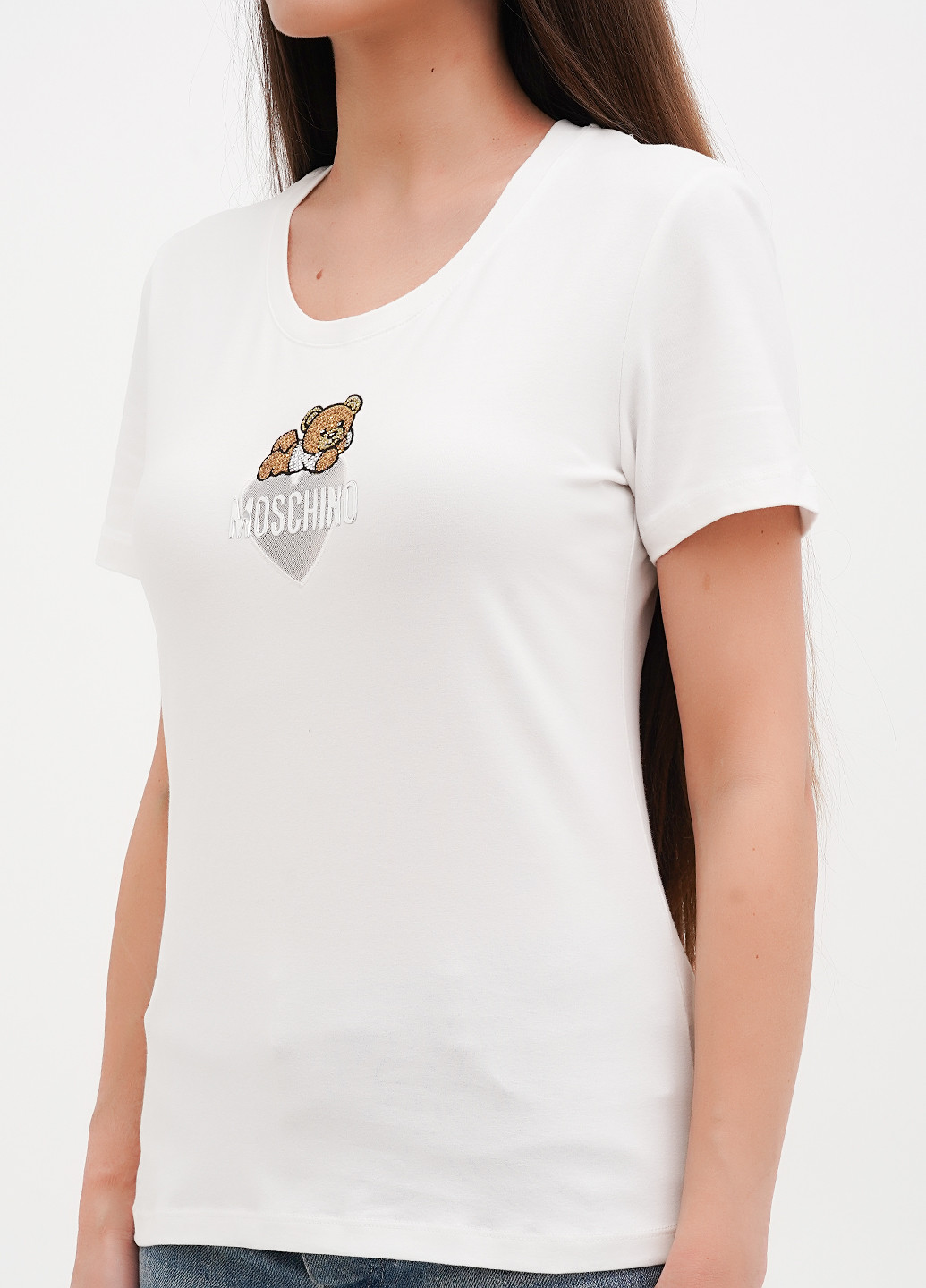 Футболка Moschino - (325696887)