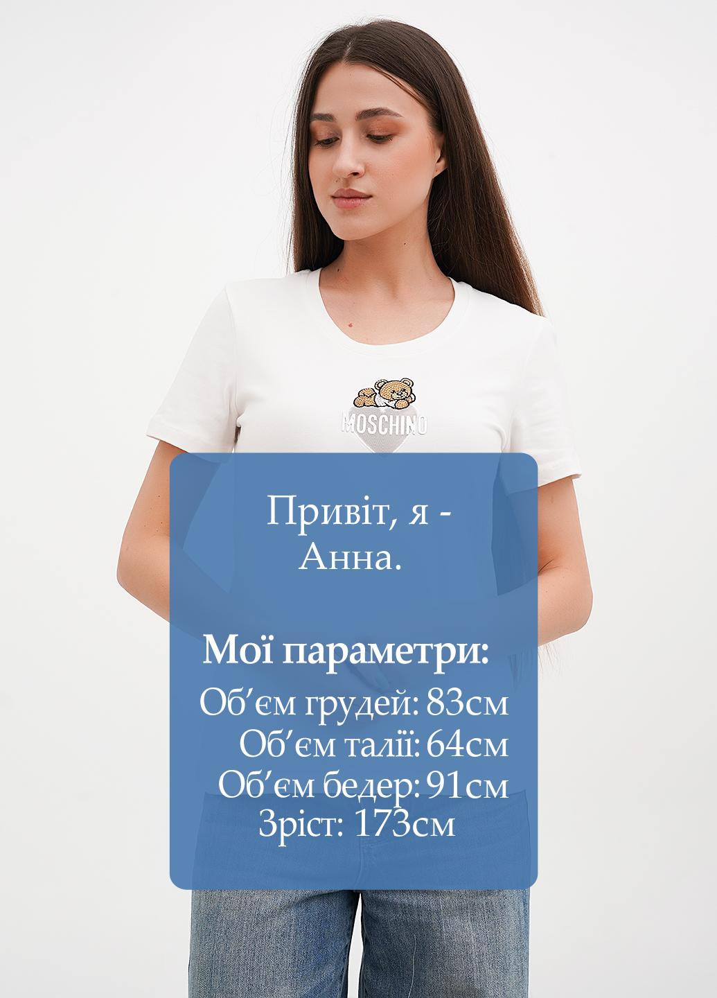 Футболка Moschino - (325696887)