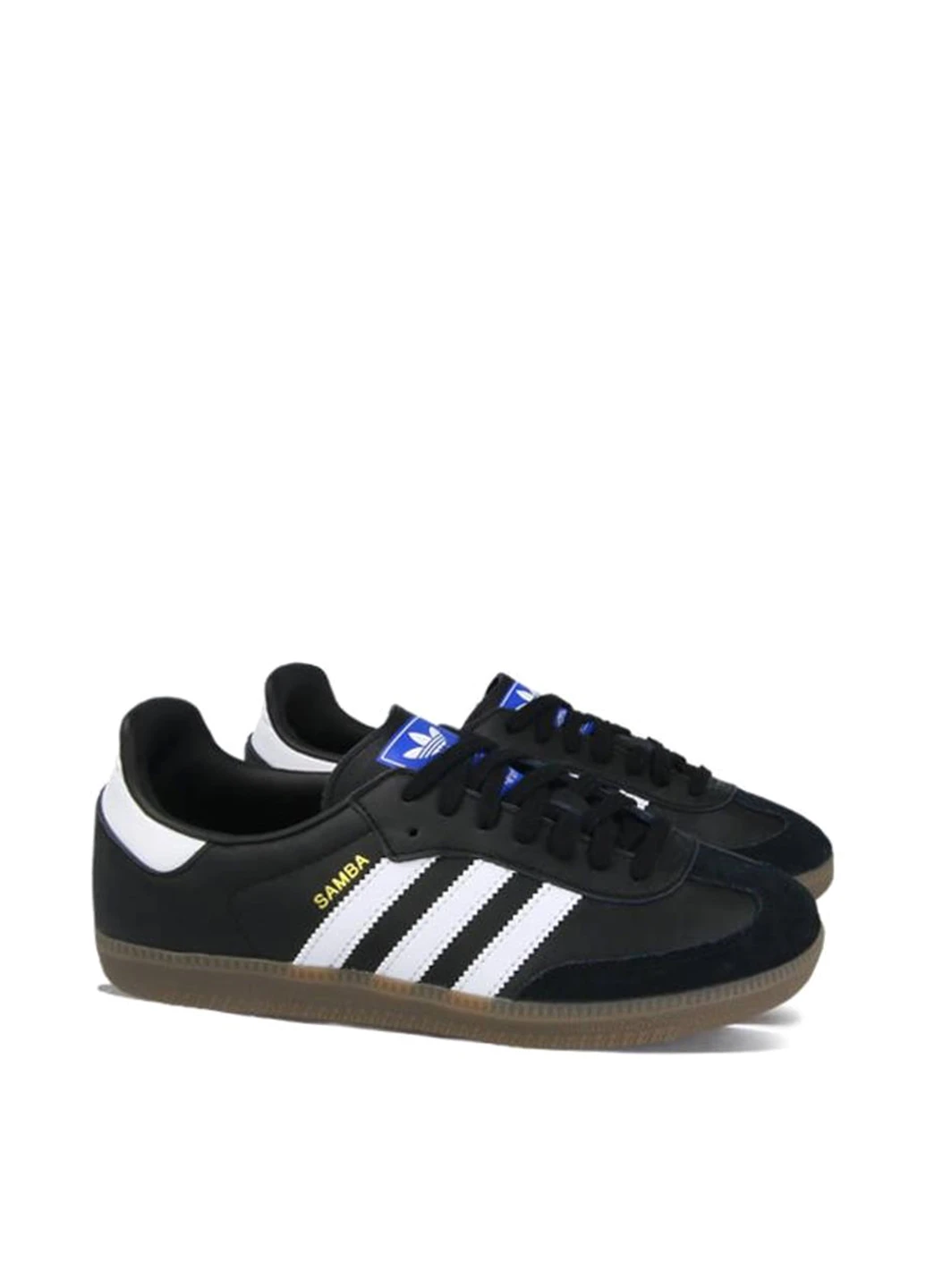 Чорні кросівки b75807 демісезон adidas Originals Samba OG