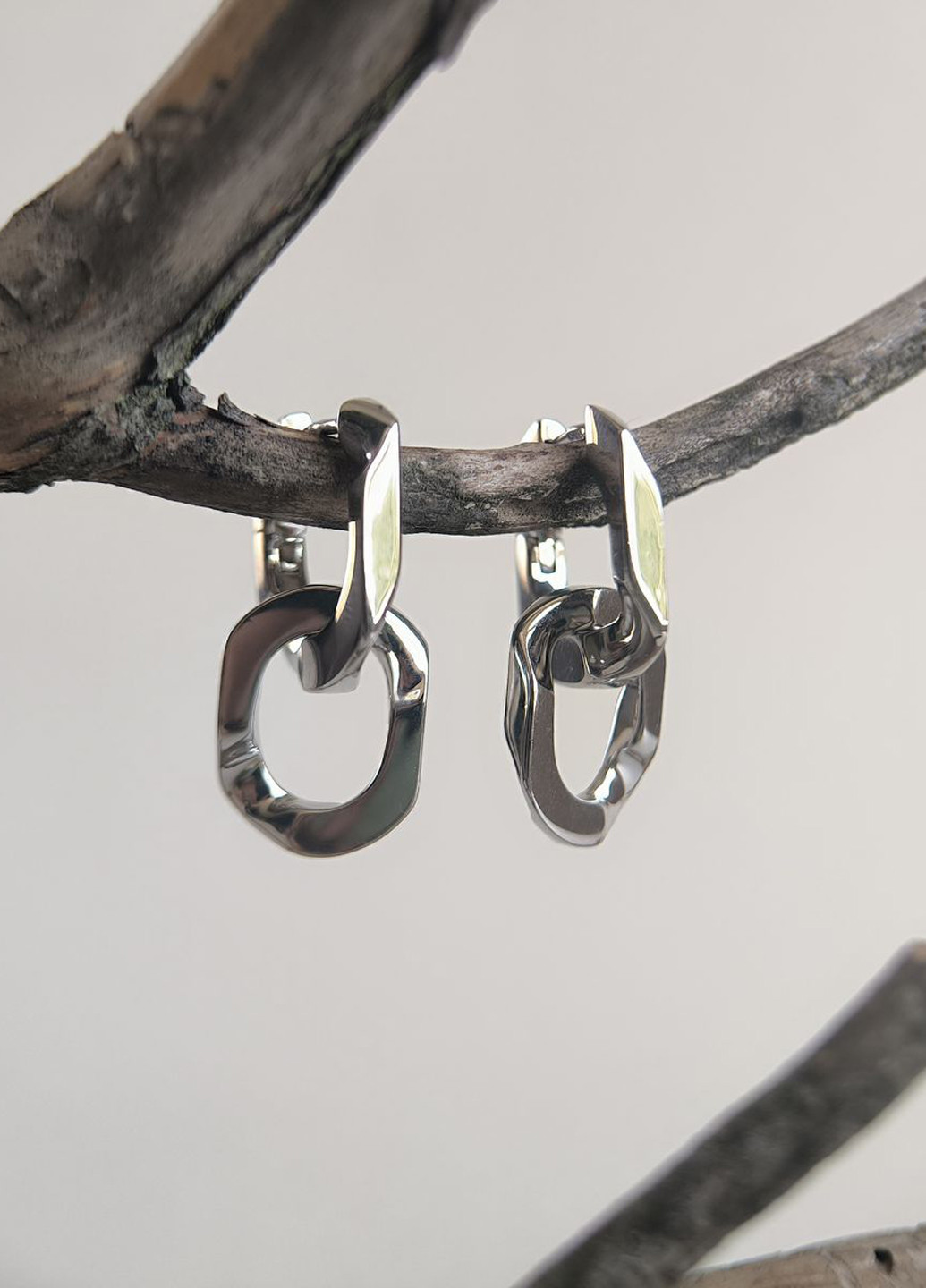 Серьги Silver Flame (350941490)