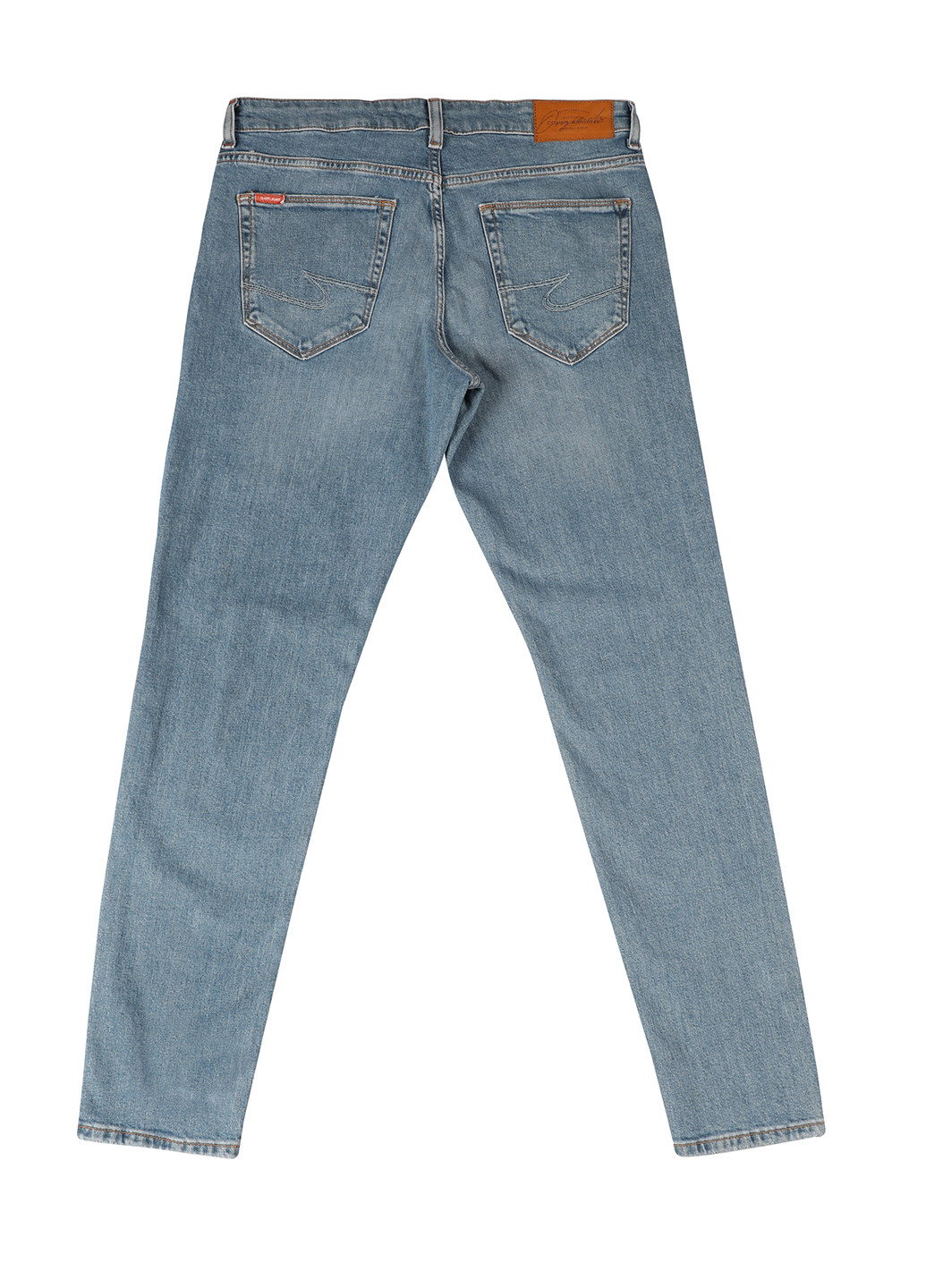 Светло-синие демисезонные зауженные джинсы 041 DANNY Colin's