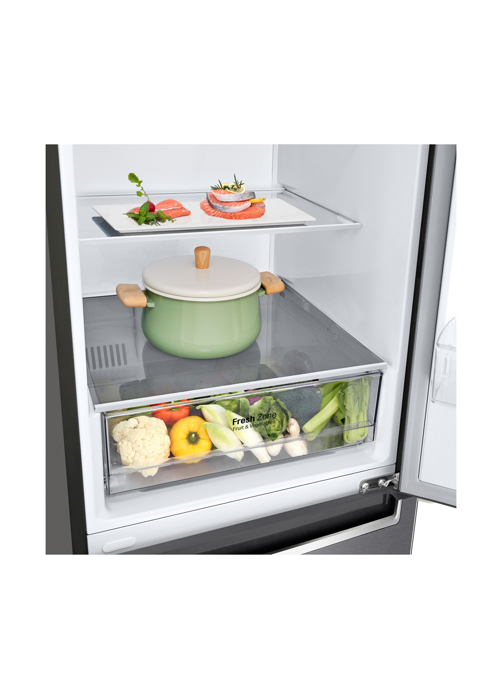 Холодильник комби LG GA-B509SLKM