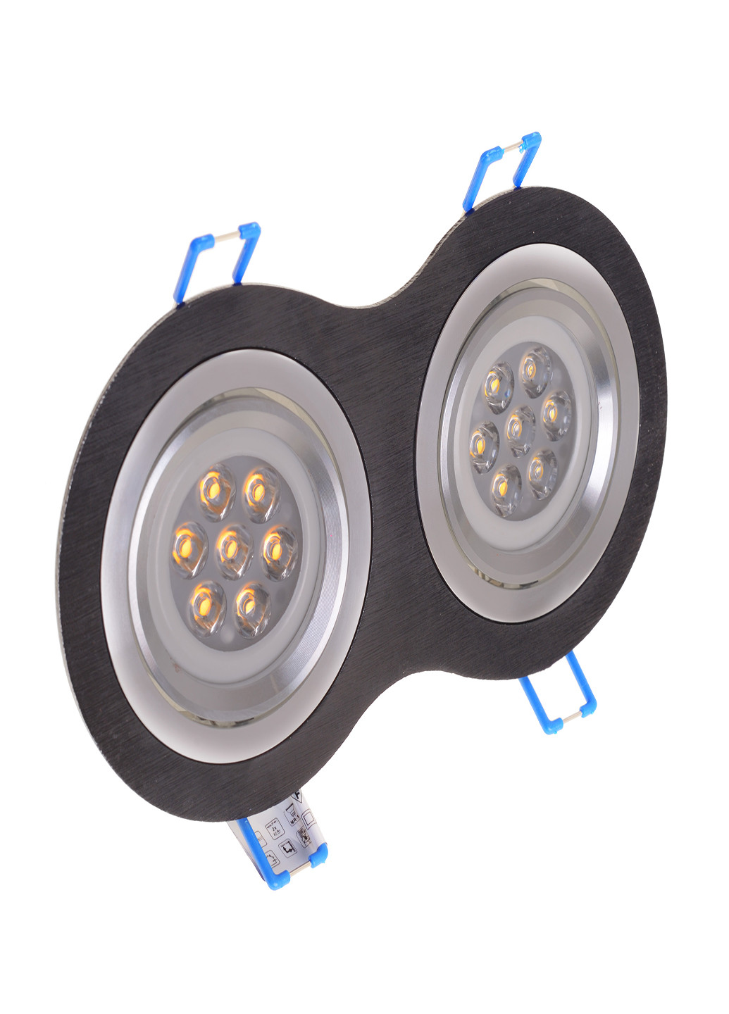 HDL-DT 112/2 MR16 BK светильник точечный Brille (251904525)