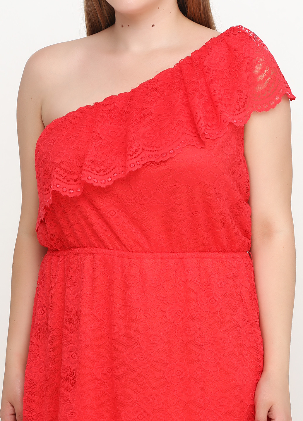 Красное кэжуал платье Francesca's с орнаментом