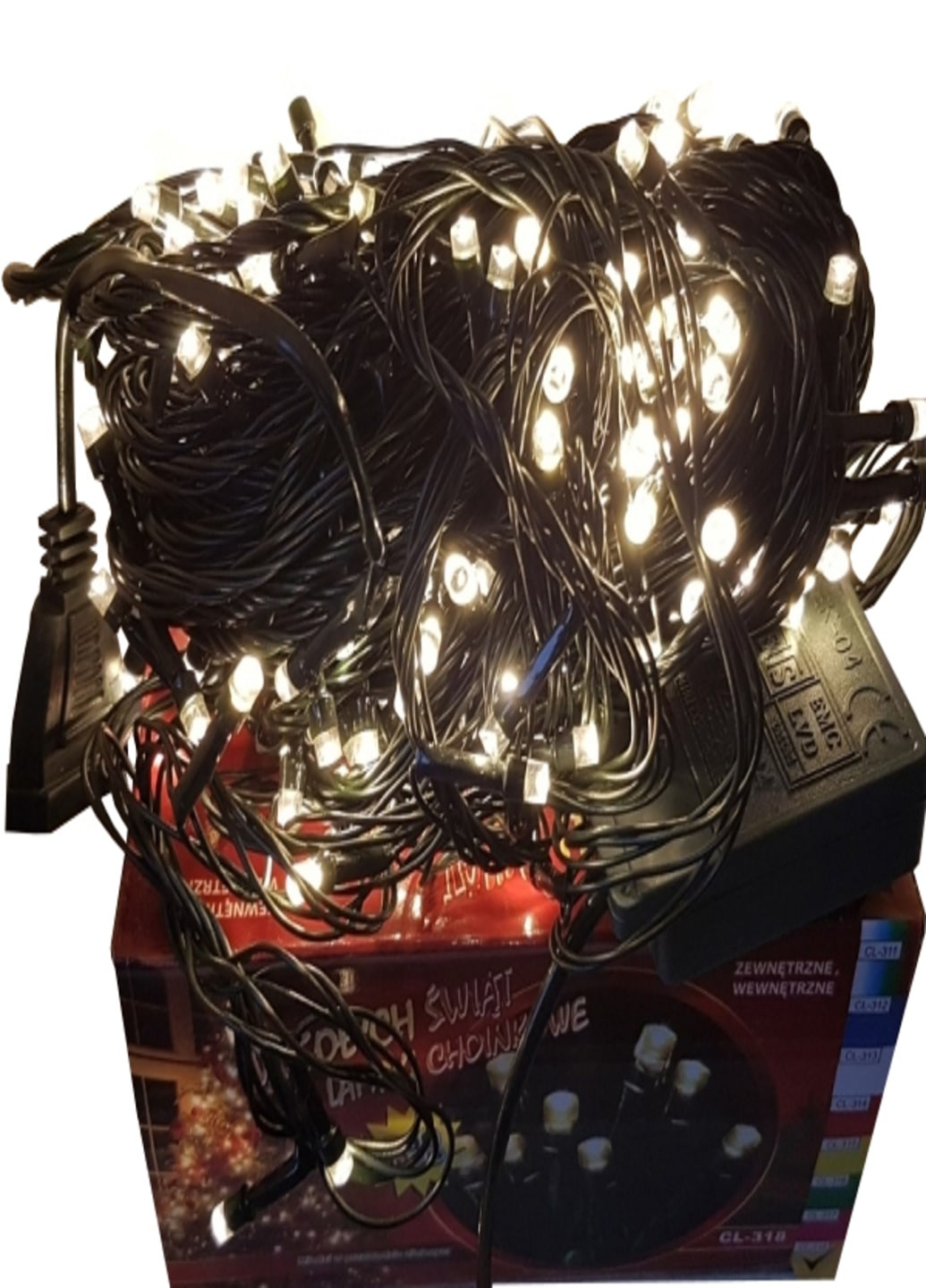 Светодиодная гирлянда LED 300 Белая теплая 22м с контроллером (649463442) Francesco Marconi (201693080)