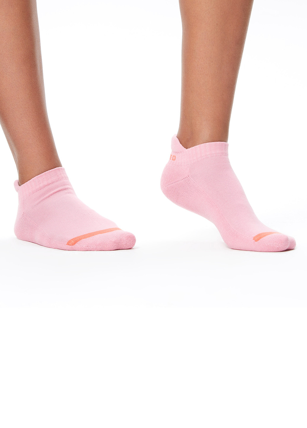 Розовые носки (2 пары) UNITED4 однотонные (329058664)