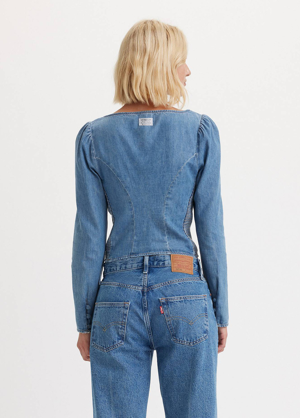 Синяя блуза Levi's