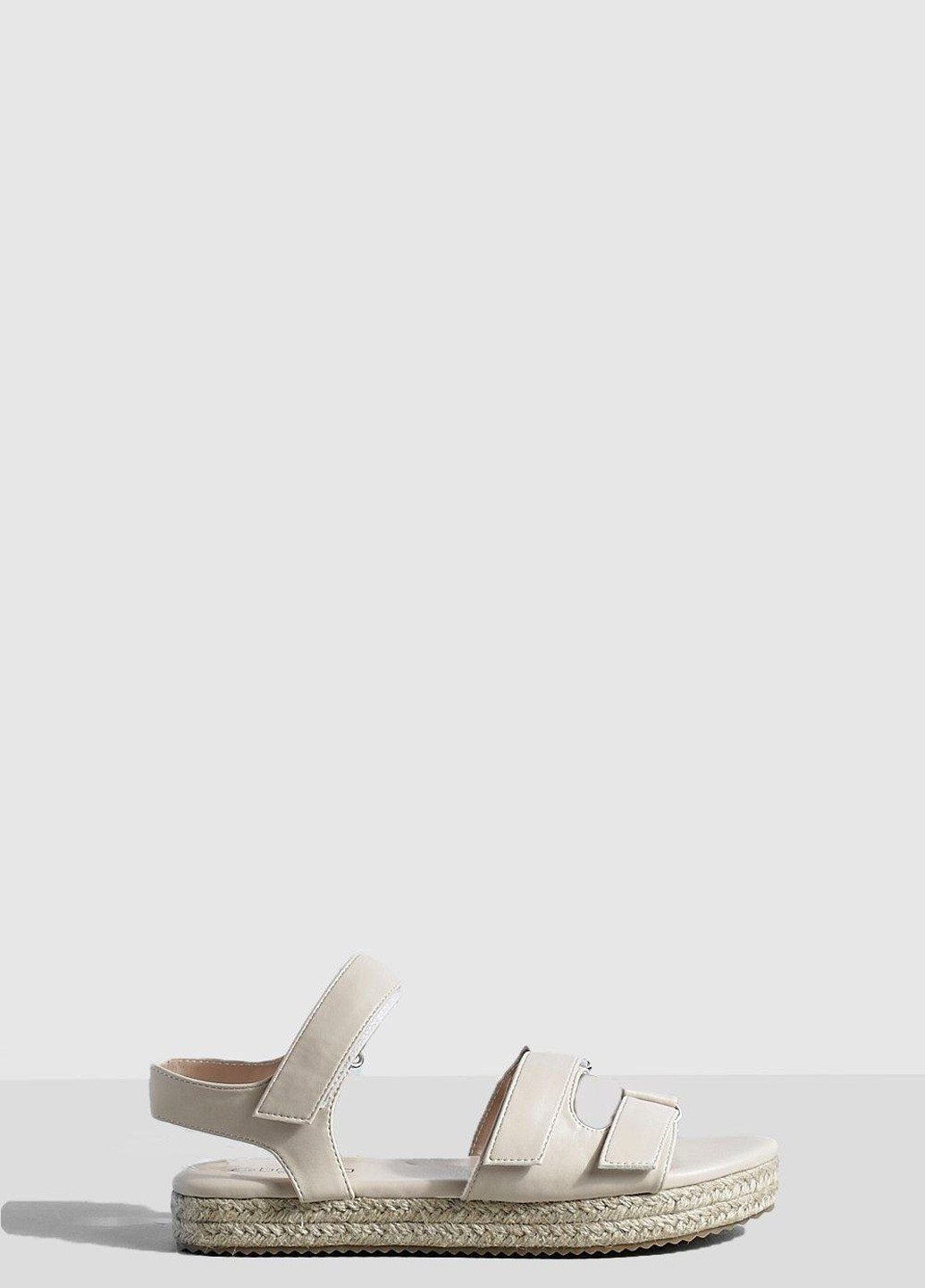 Кэжуал сандалии Boohoo на липучке