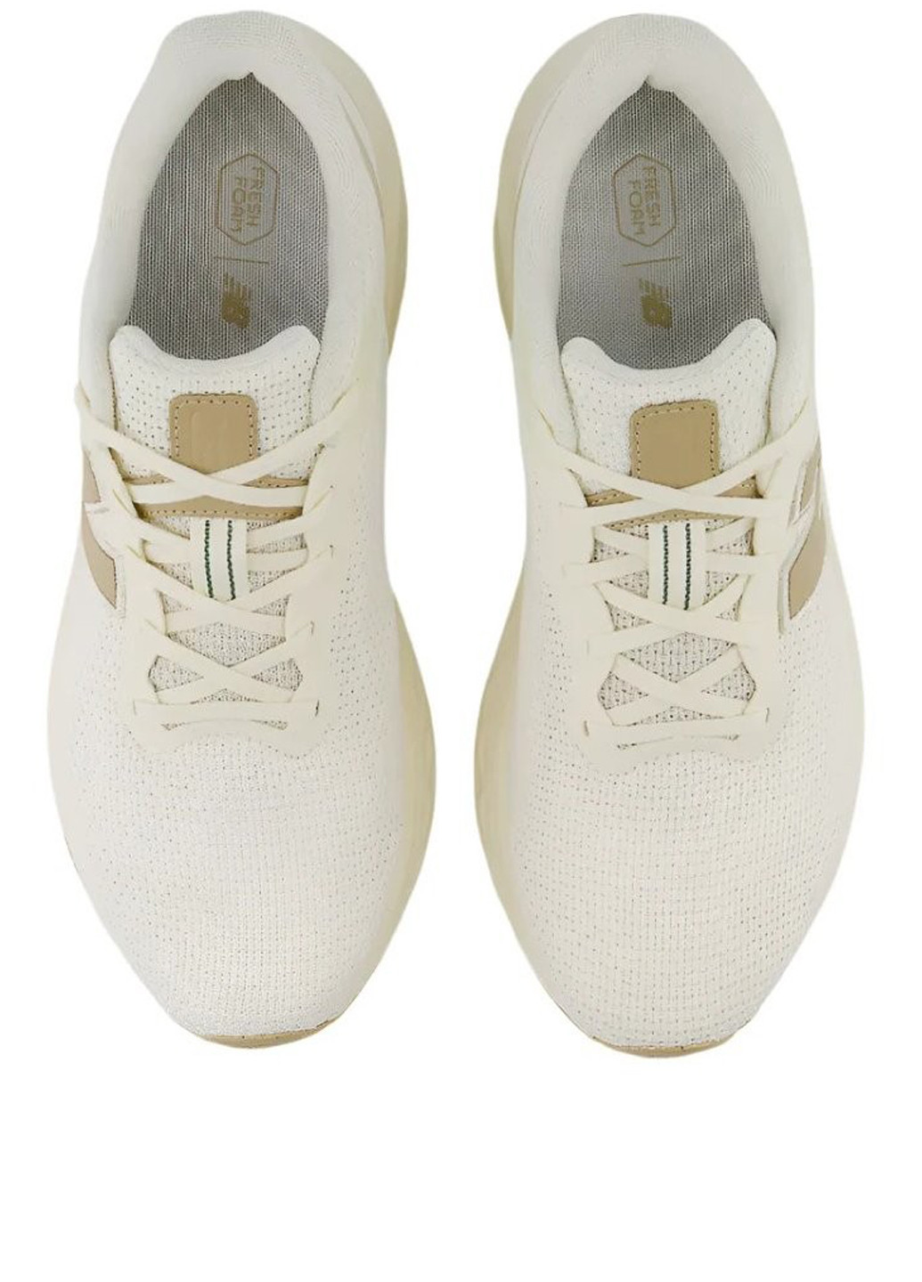 Молочные демисезонные кроссовки New Balance