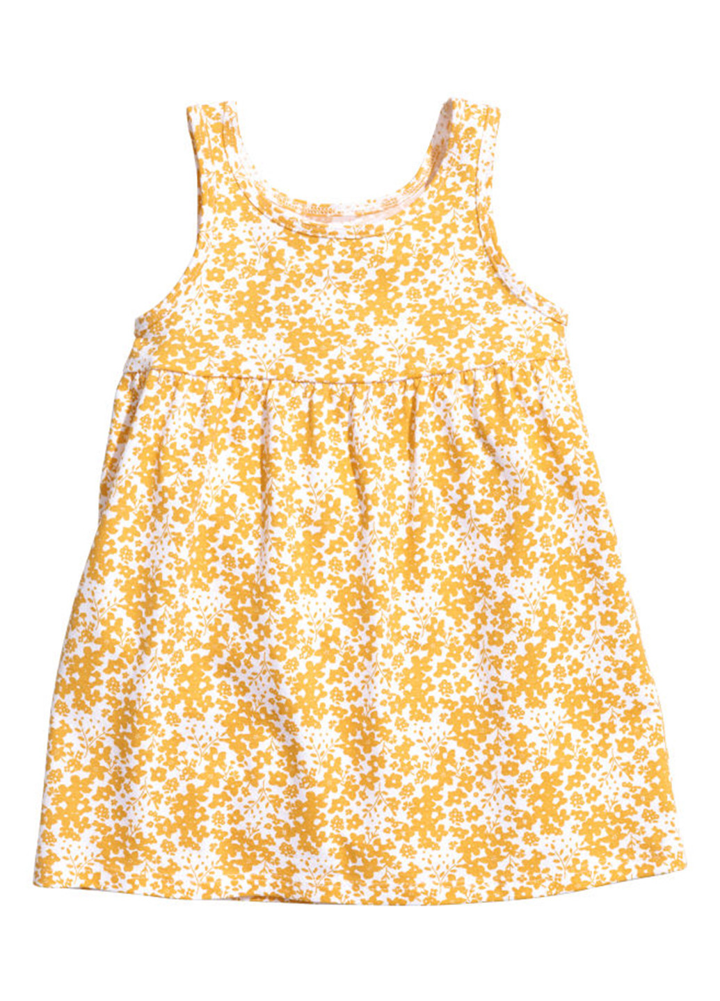 Жёлтое платье H&M (161581198)
