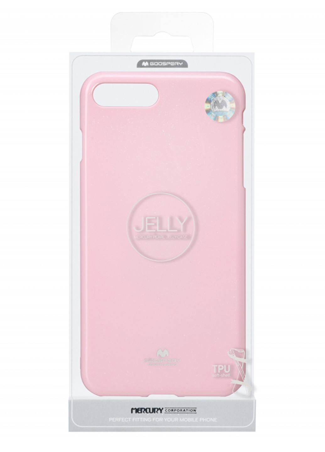 Чохол Goospery для Apple iPhone 7/8 Plus. Jelly Case. PINK рожевий