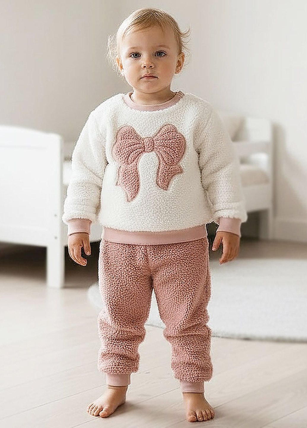 Комбинированный зимний костюм (свитшот, брюки) Blanka