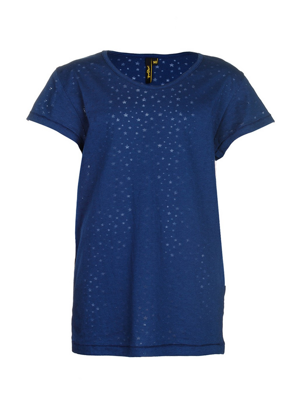 Темно-синя літня футболка Yumster Темно-синяя футболка со звёздочками