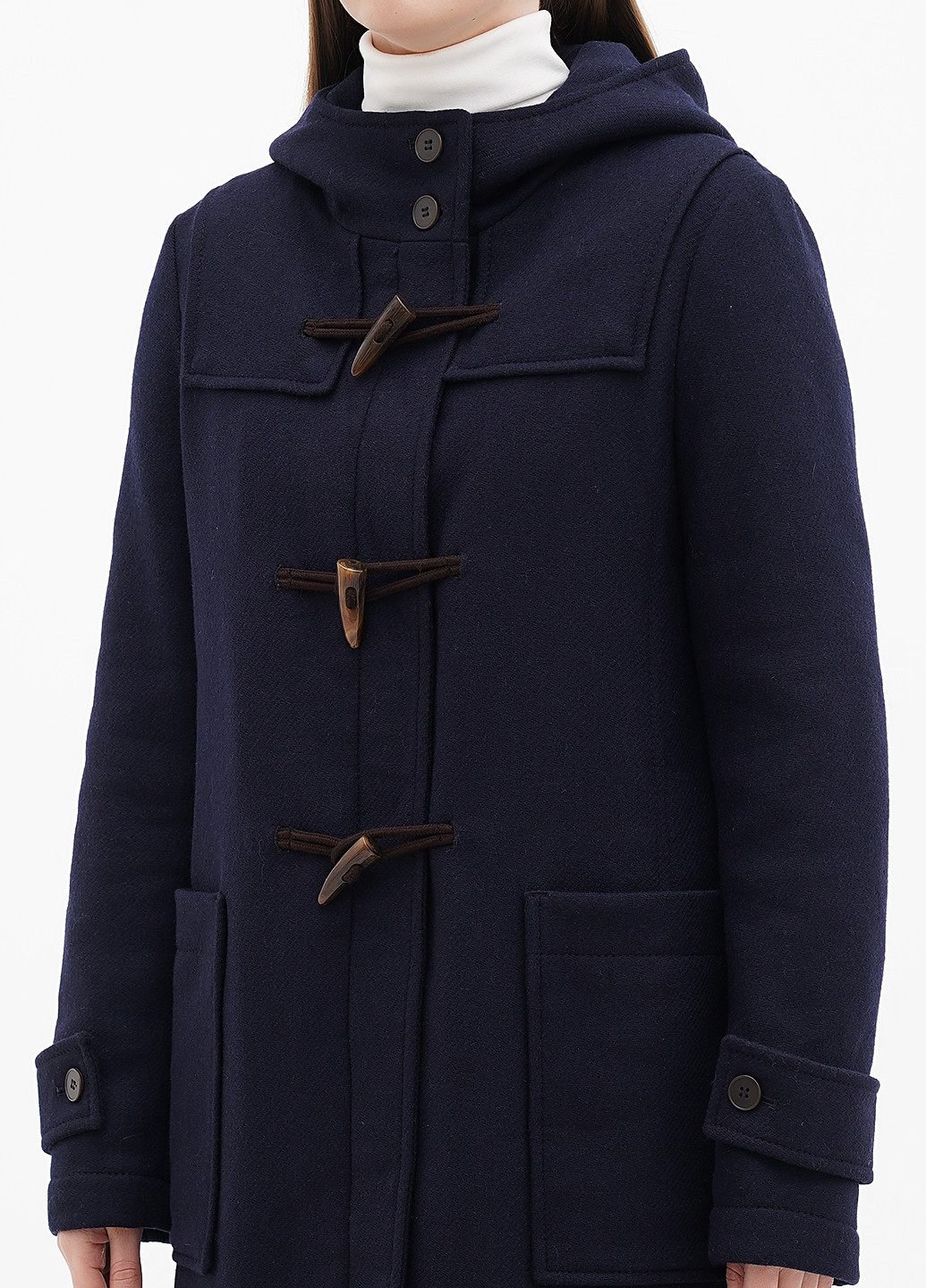 Темно-синее демисезонное Пальто дафлкот S.Oliver