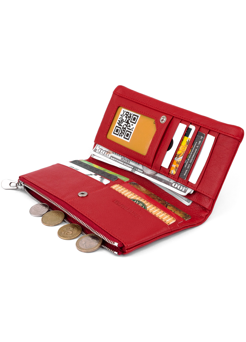 Женский кожаный кошелек 18,5х9х1,5 см st leather (252133645)