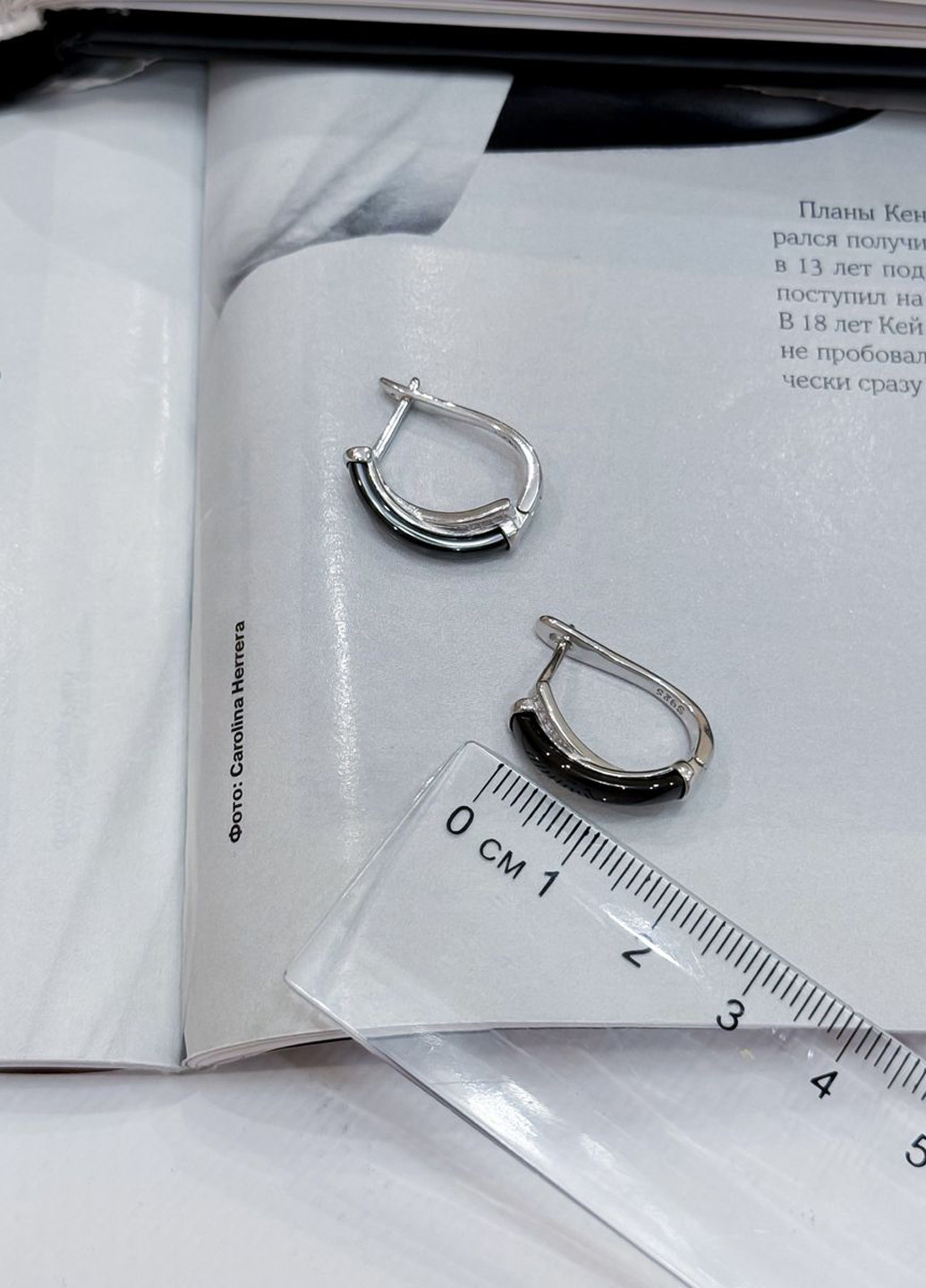 Сережки Silver Flame (307258576)