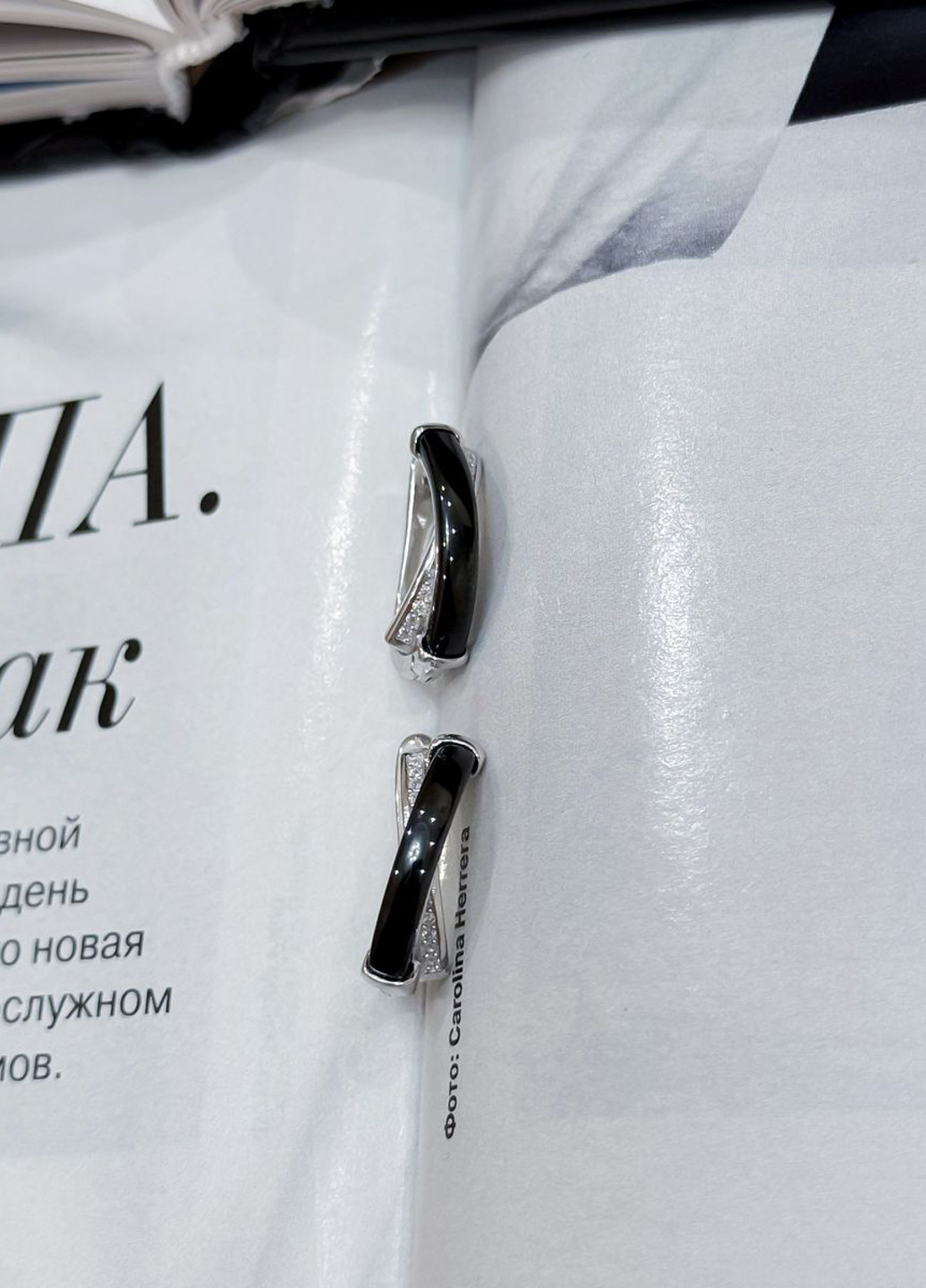 Сережки Silver Flame (307258576)