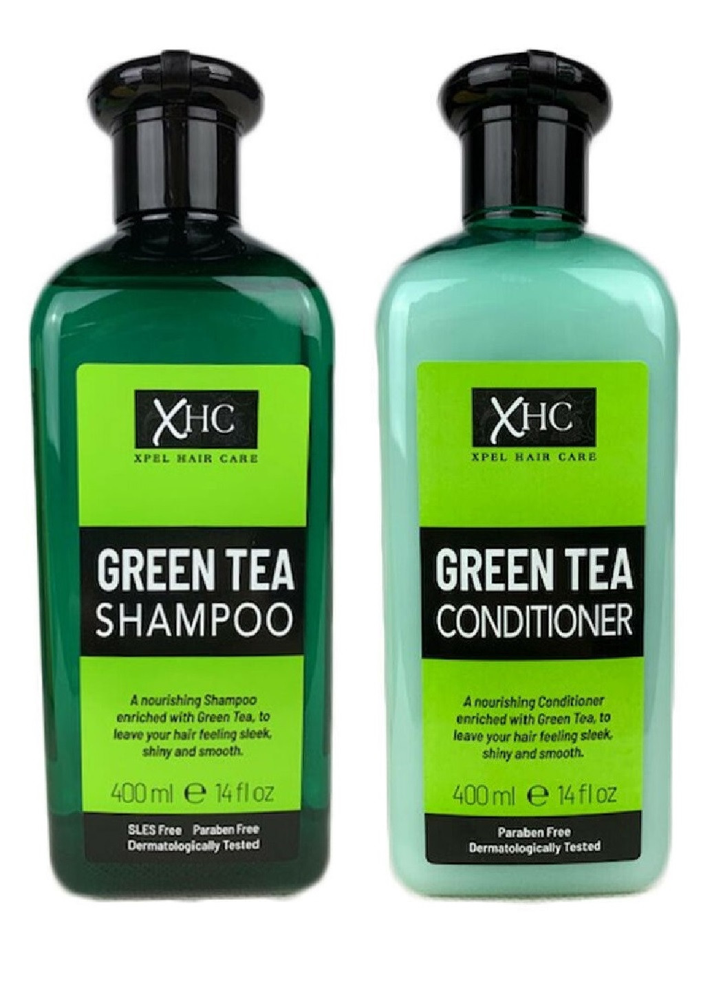 Безсульфатный набор для волос Green Tea 400мл + 400мл Xpel Marketing Ltd (253171503)