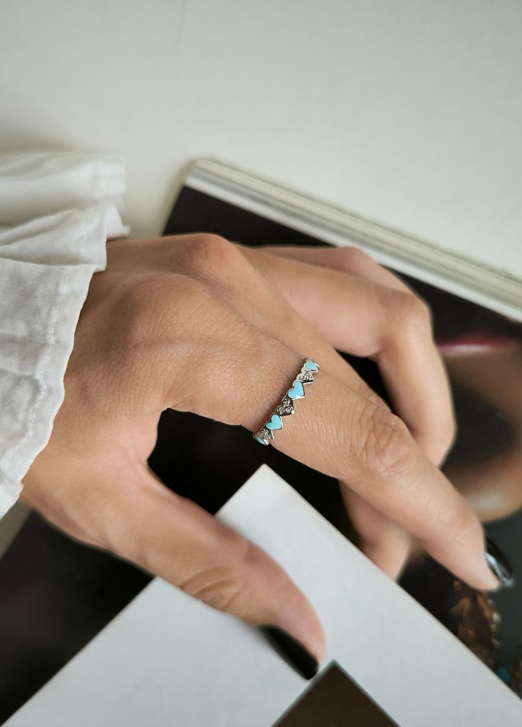 Кольцо Silver Flame (350941574)