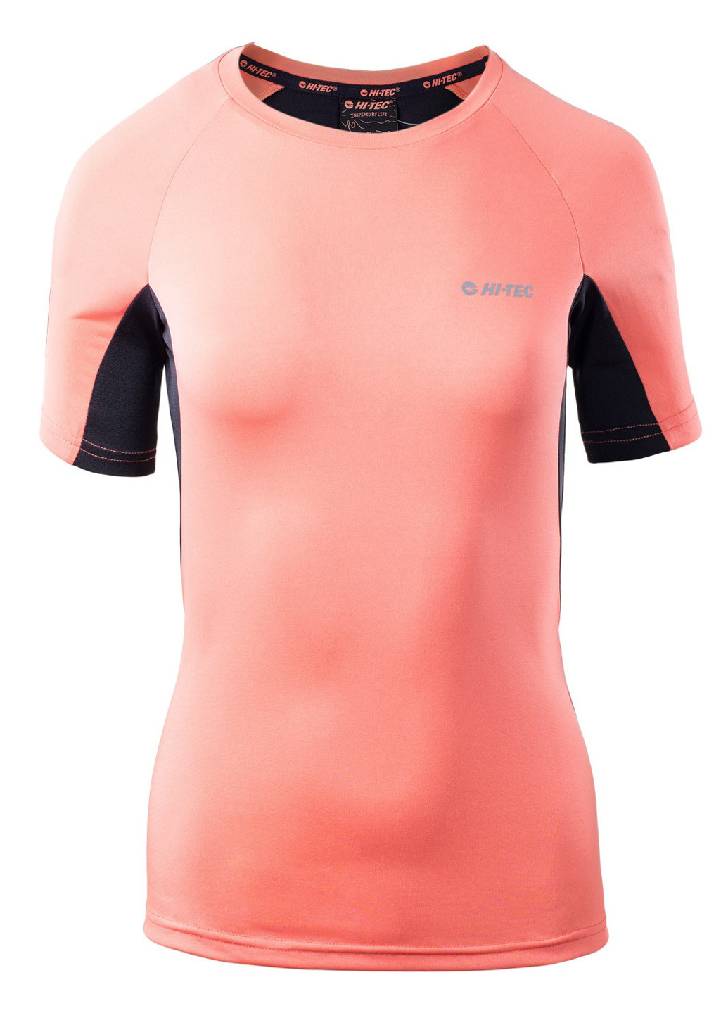 Розовая летняя футболка Hi-Tec