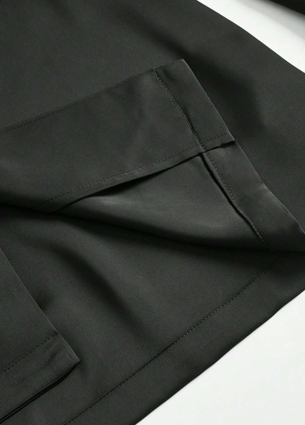 Чорна кежуал сукня сукня-сорочка SHEIN однотонна