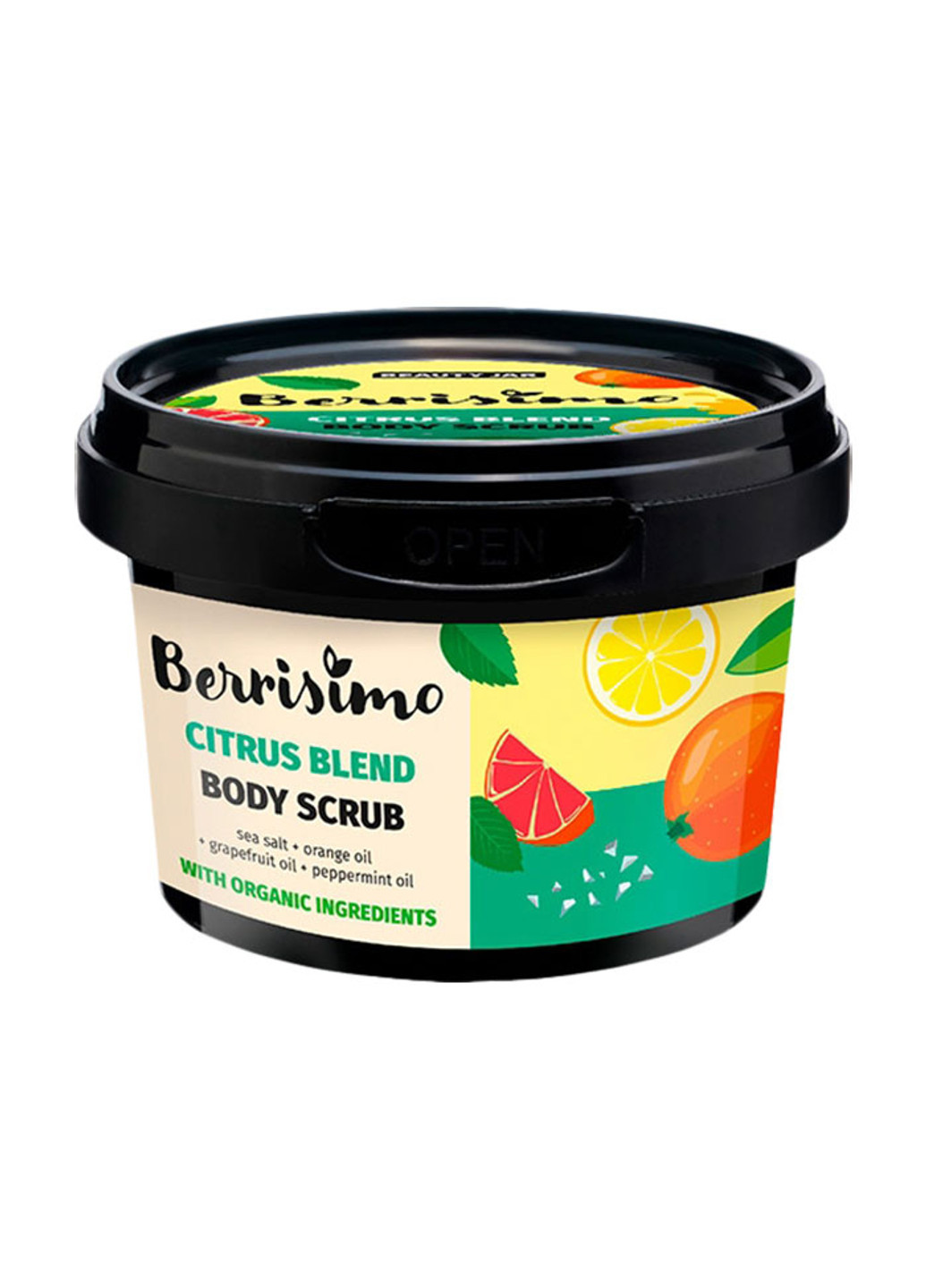 Скраб для тіла Citrus Blend Berrisimo 400 г Beauty Jar (251853579)