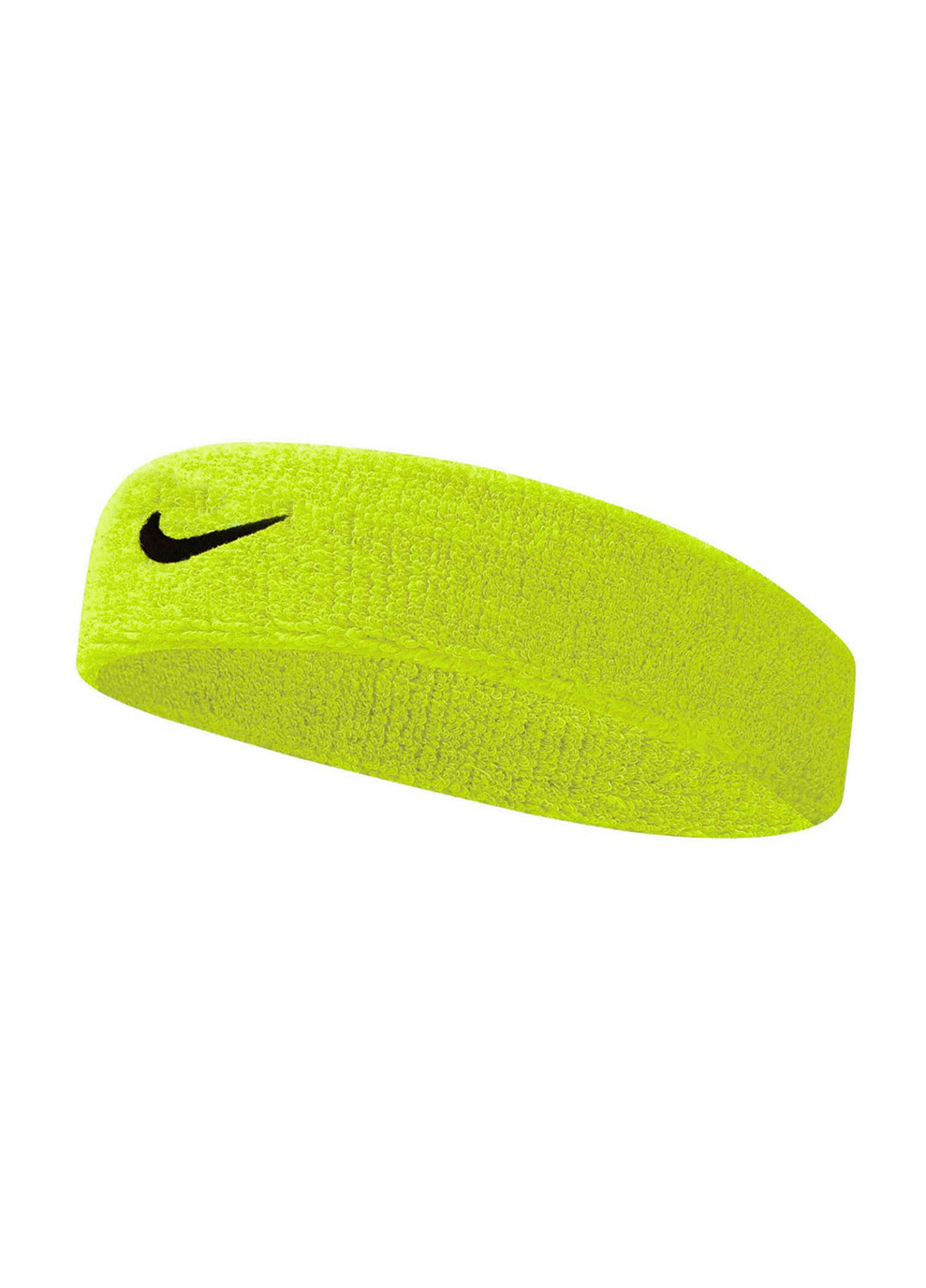 Повязка на голову SWOOSH HEADBAND ATOMIC GREEN/BLACK - N.NN.07.710.OS Nike (254315318)