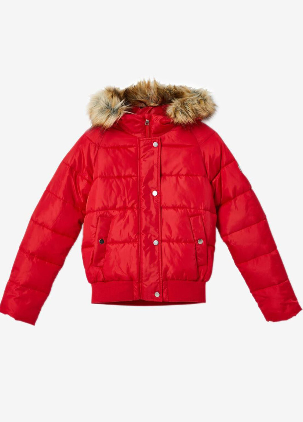Червона демісезонна куртка Jennyfer