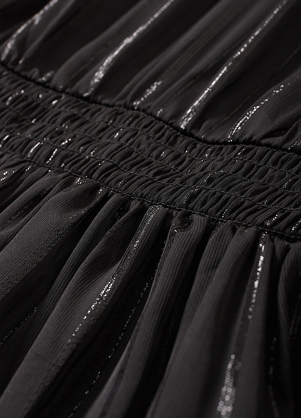 Черное вечернее платье клеш C&A однотонное