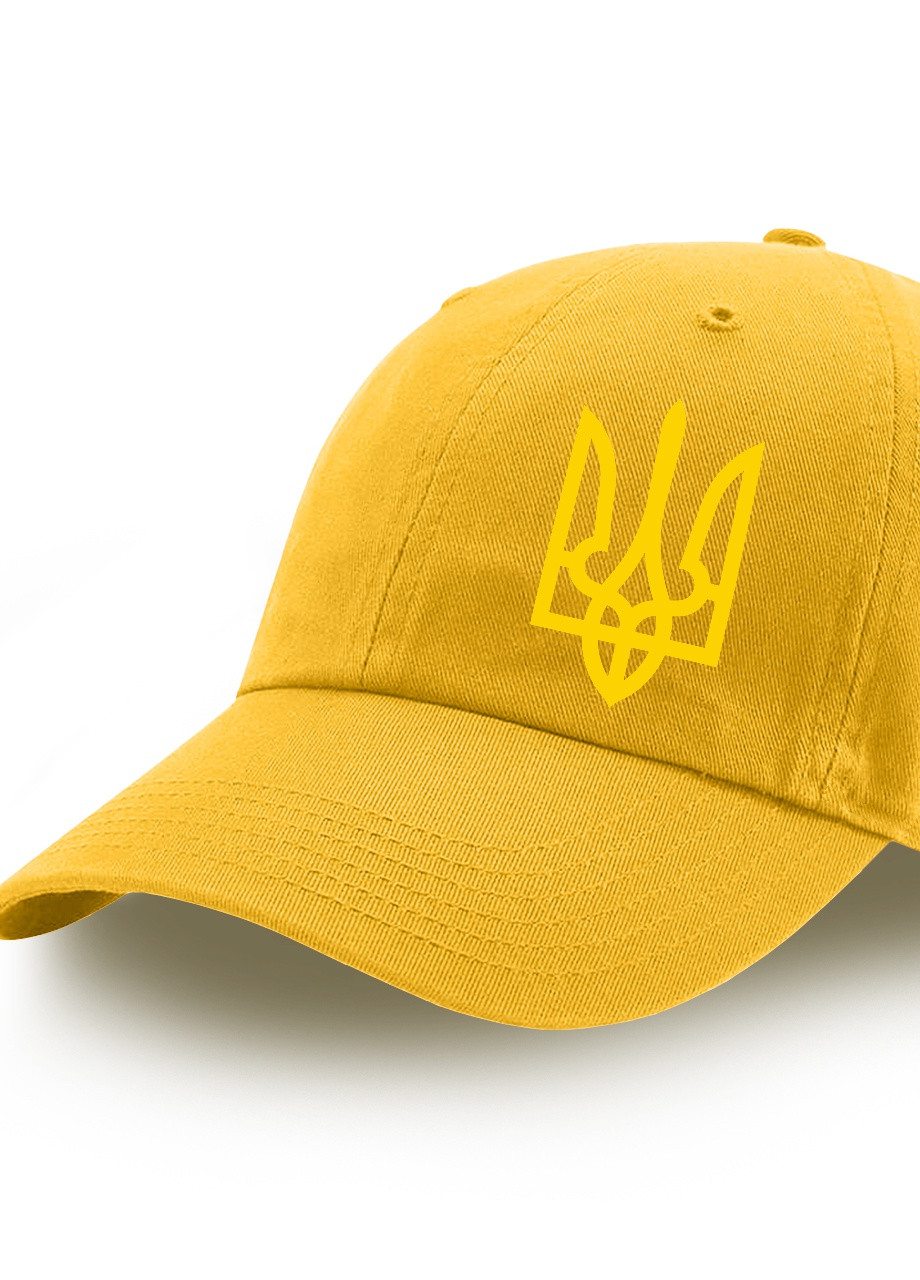 Кепка детская для мальчиков Герб Украины (9273-3790-2) Желтый MobiPrint (253484425)