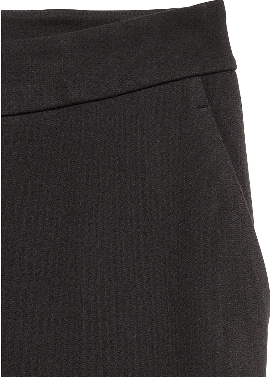 Черные кэжуал демисезонные зауженные брюки H&M