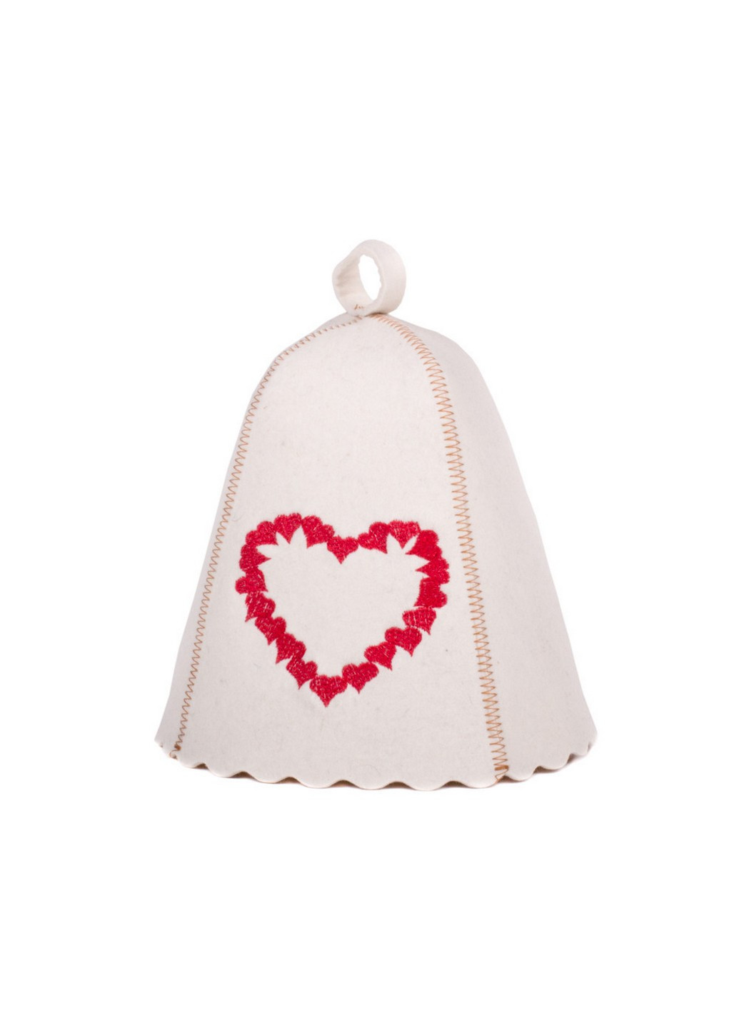 Шапка для бани "Сплетение сердец" Luxyart (206831160)