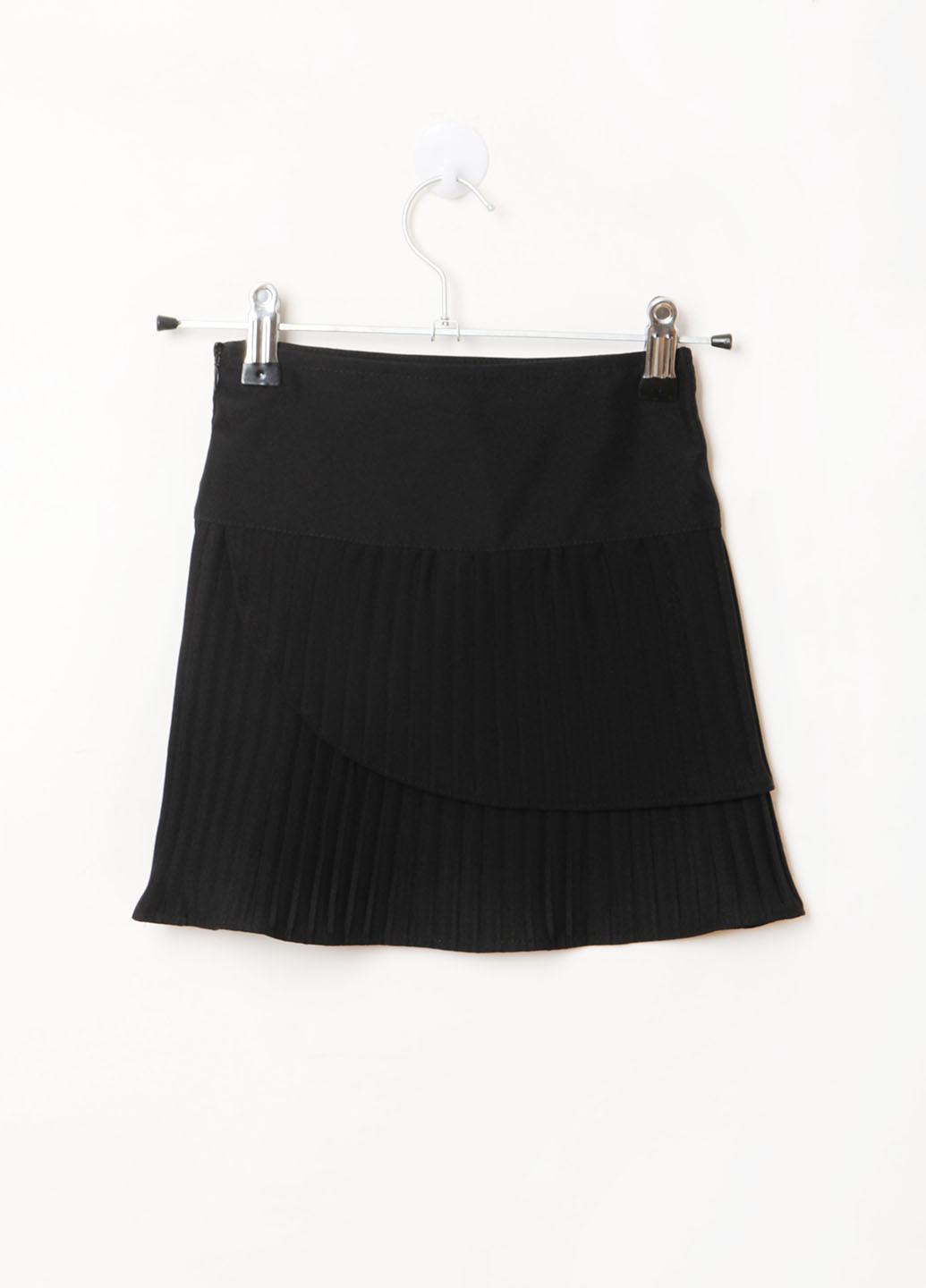 Черная кэжуал однотонная юбка Elegance клешированная