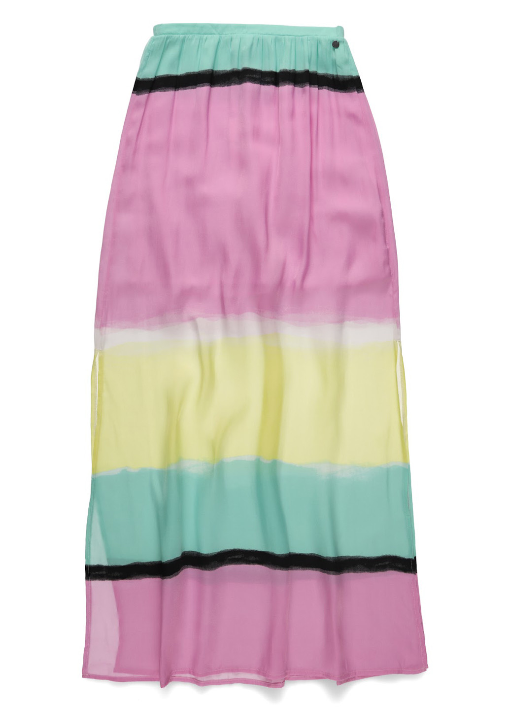 Разноцветная кэжуал колор блок юбка Pepe Jeans а-силуэта (трапеция)